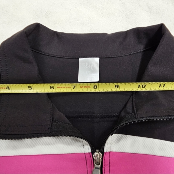 Made for Life Black and Pink Jacket and Pants with Color Blocking - Picture 2 of 8